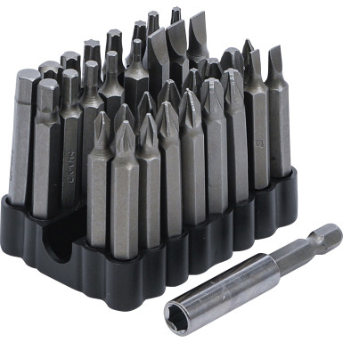 BGS Bit-Satz für Sicherungsschrauben Antrieb Außensechskant 6,3 mm (1/4 ) 33-tlg BGS Do it yourself 20810