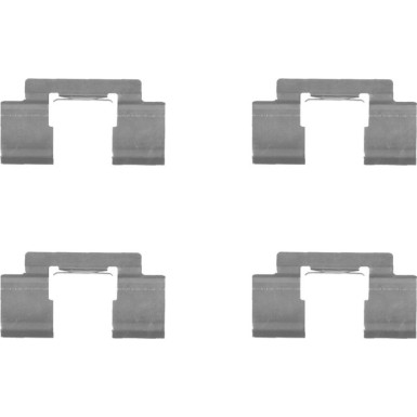 Zubehörsatz, Scheibenbremsbelag | CHRYSLER,DODGE | 1987474457 Zubehörsatz, Scheibenbremsbelag | CHRYSLER,DODGE | 1987474457