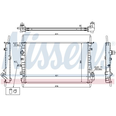 Wasserkühler PKW | FORD MONDEO ST220 02 | 69252