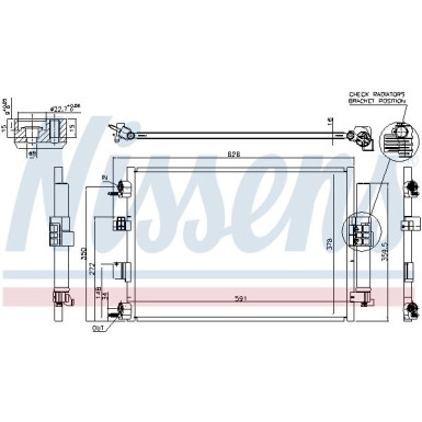Kondensator PKW Ford Transit Connect 13 FIRST FIT 940463