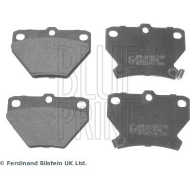 Bremsbelagsatz Toyota T. Corolla/Yaris 1,0-2,0 D-4D 99-07 | ADT342114 Bremsbelagsatz Toyota T. Corolla/Yaris 1,0-2,0 D-4D 99-07 | ADT342114