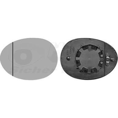 Aussenspiegelglas li. bhz Mini Mini F56 OE 51167366039 HAGUS