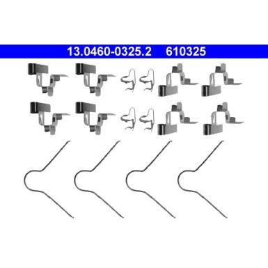 ATE Zubehör, Bremsbeläge 13.0460-0325.2