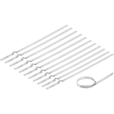 BGS Achsmanschetten-Schellen-Satz | 9 mm | 12-tlg | 9452