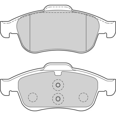 VALEO Bremsbeläge 302771