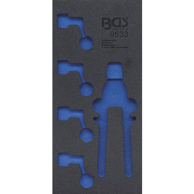 BGS Werkstattwageneinlage 1/3 | leer | für Art. 9533 | 9533-2