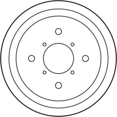 Bremstrommel | SUBARU Justy SUZUKI Swift 89-05 | DB4270