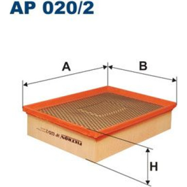 FILTRON Luftfilter AP 020/2 FILTRON Luftfilter AP 020/2
