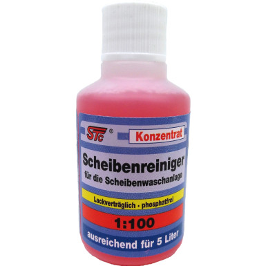 STC Scheibenreiniger Konzentrat 1:100 Flasche 50 ml | 7643