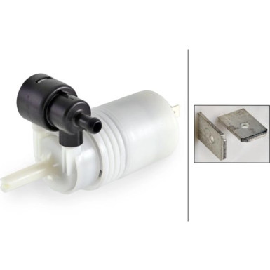 HELLA Waschwasserpumpe, Scheibenreinigung HELLA Waschwasserpumpe, Scheibenreinigung