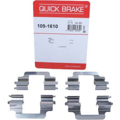 109-1610 Zubehörsatz, Scheibenbremsbelag 109-1610 Zubehörsatz, Scheibenbremsbelag