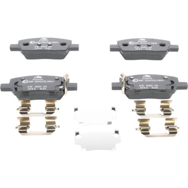 ATE Bremsbelagsatz, Scheibenbremse ATE Bremsbelagsatz, Scheibenbremse