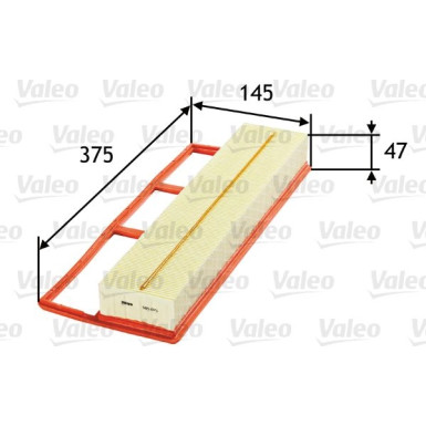 VALEO Luftfilter | 585075