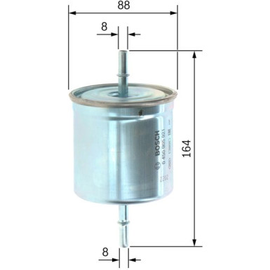Kraftstofffilter | VOLVO V70,S60,V40,S80,S40,XC90 | 0 450 905 921