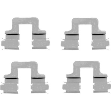 1 987 474 314 Zubehörsatz, Scheibenbremsbelag 1 987 474 314 Zubehörsatz, Scheibenbremsbelag