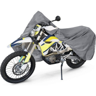 Motorradgarage Grösse XL | PVC - 255x110x135cm Enduro grau | 41091 Motorradgarage Grösse XL | PVC - 255x110x135cm Enduro grau | 41091