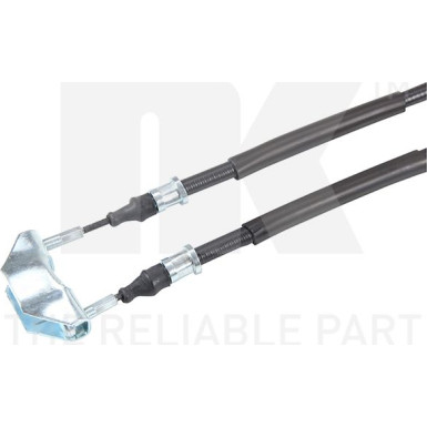 Seilzug, Feststellbremse Opel T. Zafira 99-05 Le/Pr Kpl | 9036102