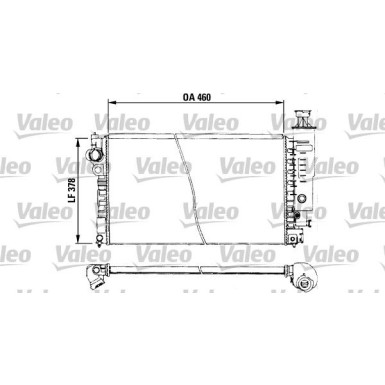 VALEO Motorkühler VALEO Motorkühler