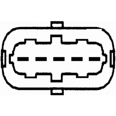 HELLA Luftmassenmesser | 8ET 009 142-981