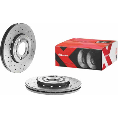 Bremsscheibe VA Xtra | AUDI A1,A3,VW Golf,SEAT,SKODA 96 | 09.7011.1X