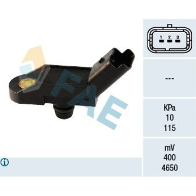 FAE Sensor, Saugrohrdruck | 15011