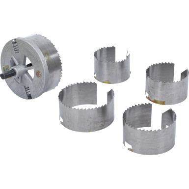 BGS Lochsägen-Satz Ø 60 - 95 mm Tiefe 35 mm 5-tlg BGS Do it yourself 50305