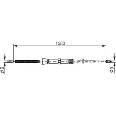 1 987 477 806 Seilzug, Feststellbremse