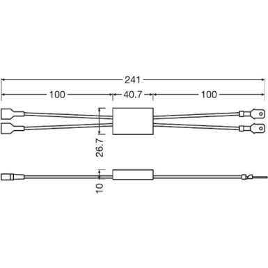 LEDEC01-2HFB Leitungssatz LEDriving® ERROR CANCELER