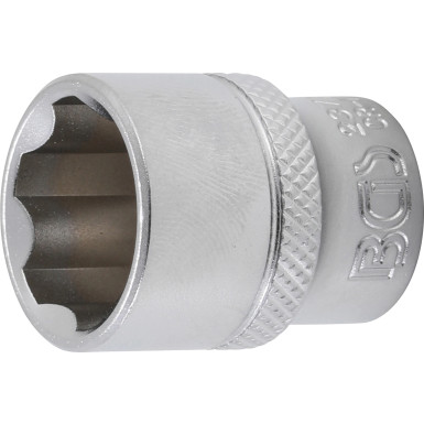 BGS Steckschlüssel-Einsatz Super Lock | Antrieb Innenvierkant 10 mm (3/8"""") | SW 17 mm | 2377