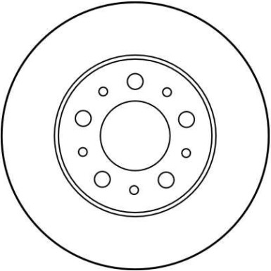 TRW Bremsscheibe | DF1689