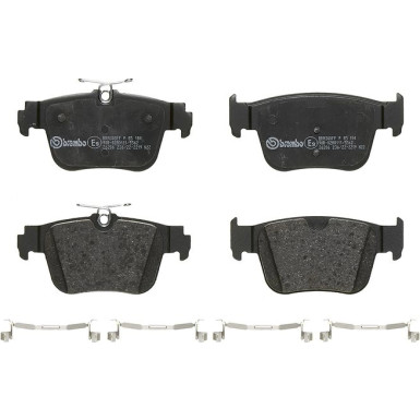 BREMBO Bremsklötze HA | AUDI A3 SEAT SKODA VW 19 | P 85 184