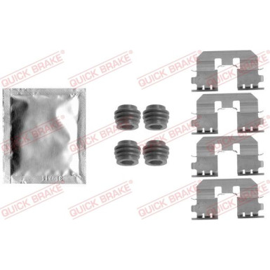 391-1810 Montagesatz f.Bremsklötze | HONDA Accord | 109-1810