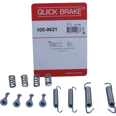 391-0621 Montagesatz f.Bremsbacken | BMW E36,E28,E34,E39,E23,E38,Z3 79 | 105-0621
