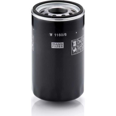 W 1160/6 Filter, Arbeitshydraulik