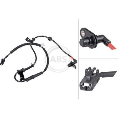 A.B.S. Sensor, Raddrehzahl | 32156