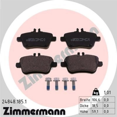 ZIMMERMANN Bremsbeläge