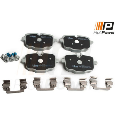 PROFIPOWER Bremsbelagsatz, Scheibenbremse 1B2156