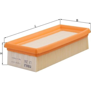 MAHLE Luftfilter | LX 266