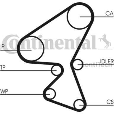 Wasserpumpe + Zahnriemensatz | CT1063WP2 Wasserpumpe + Zahnriemensatz | CT1063WP2