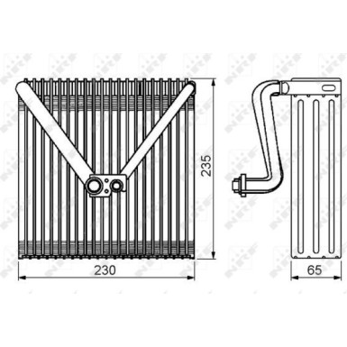 Verdampfer, Klimaanlage | 36141