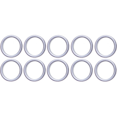 BGS Dichtring-Sortiment | zu Art. 126 | Ø 13 / 16,5 mm | 10-tlg | 126-UM13