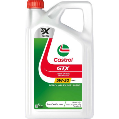 Castrol GTX 5W-30 RN17 5 Liter | 15F6E5