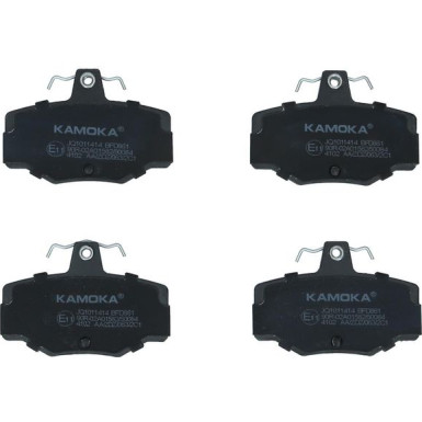 KAMOKA Bremsbelagsatz, Scheibenbremse JQ1011414