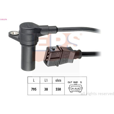 Impulsgeber, Schwungrad Made in Italy - OE Equivalent 1.953.274