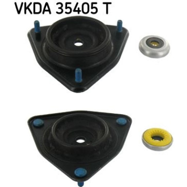 VKDA 35405T StützlagerSET 2Stk FORD Escort 95-00 VKDA 35405 T
