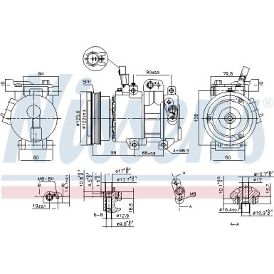 Kompressor PKW Hyundai i20 09 FIRST FIT 890684