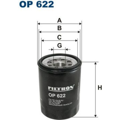 FILTRON Ölfilter OP 622 FILTRON Ölfilter OP 622