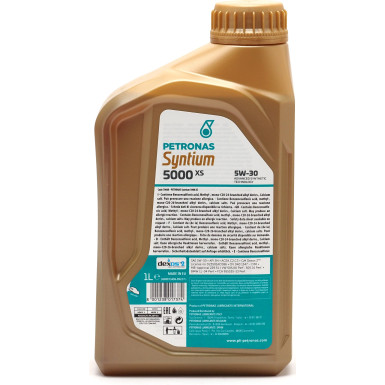 PETRONAS Syntium 5000 XS 5W-30 | 1 Liter | 70660E18EU