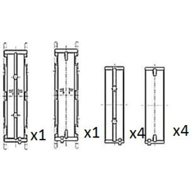 FAI AutoParts Kurbelwellenlager BM1033-025
