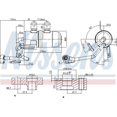Trockner PKW | VOLVO S40-V50 GAS 04 | 95384